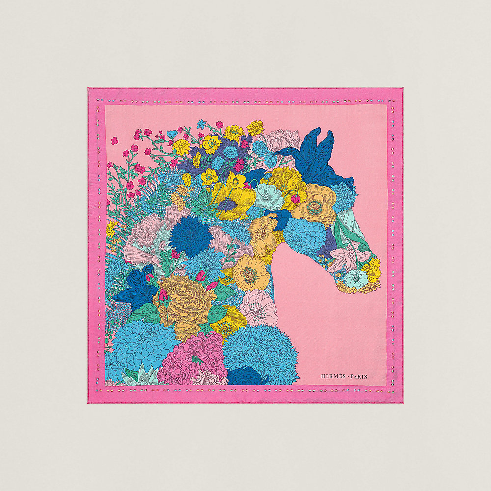 Robe Legere 자수 스카프 45 Hermès 에르메스대한민국